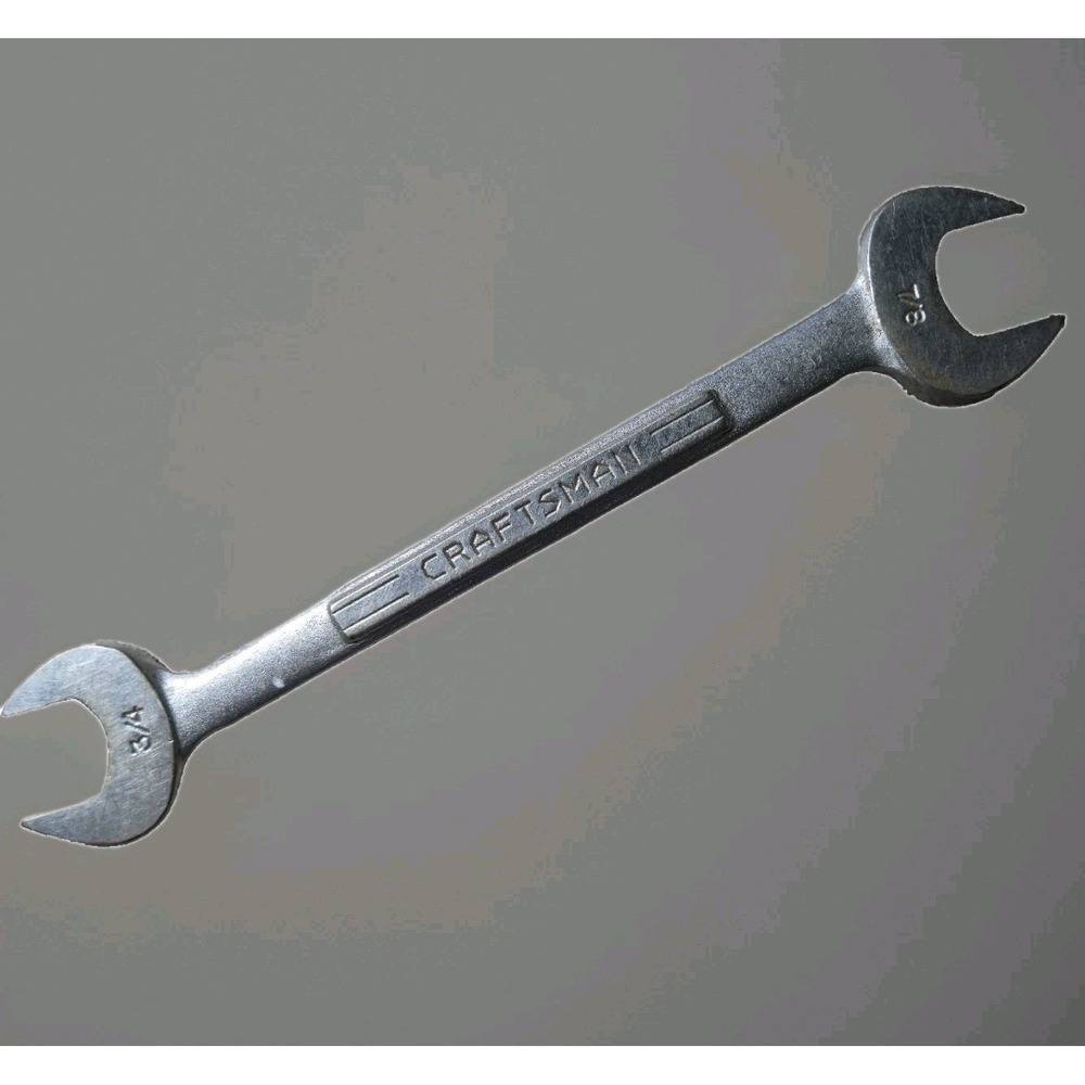 Craftsman 3/4'' X 7/8'' SAE Double Open End Wrench -V- 44584 FORGED USA Vintage